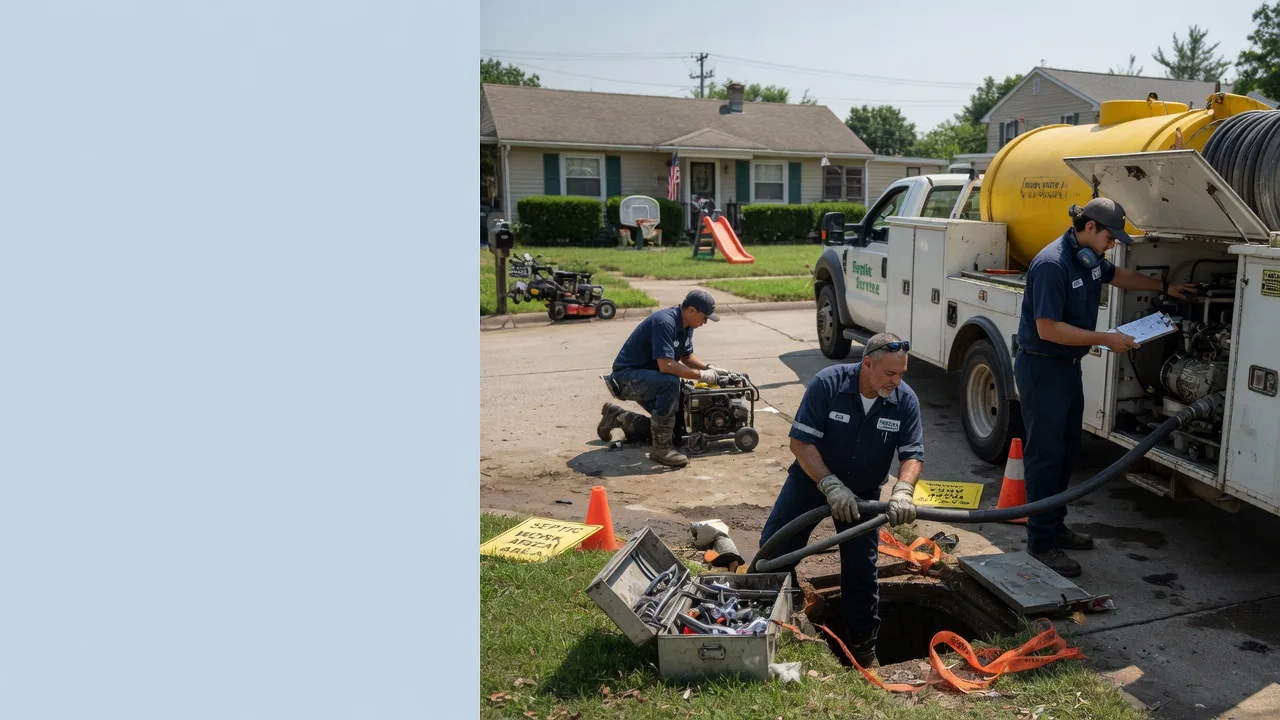 Septic Tank Pumping in Portage, PA near me
